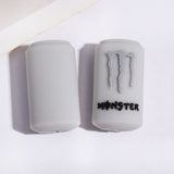 5pcs energy drink silicone focal beads pack for craft hobbyists