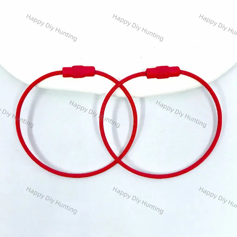 Multicolor Cup Charm Wire For Diy Beadable Keychains