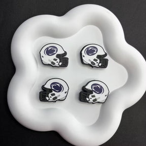 NCAA Team Silicone Focal Beads 1-Pack