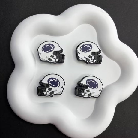 NCAA Team Silicone Focal Beads 1-Pack