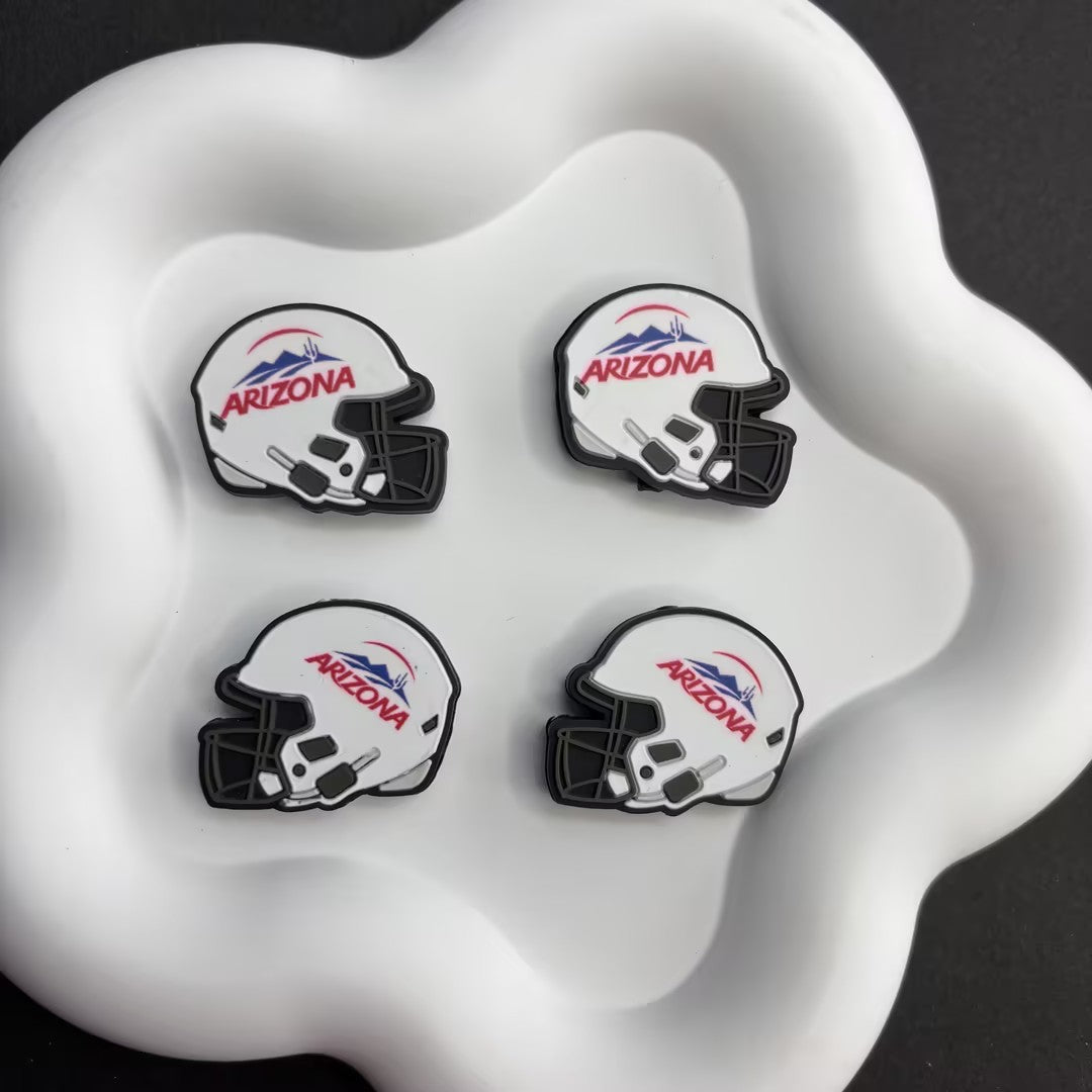 NCAA Team Silicone Focal Beads 1-Pack