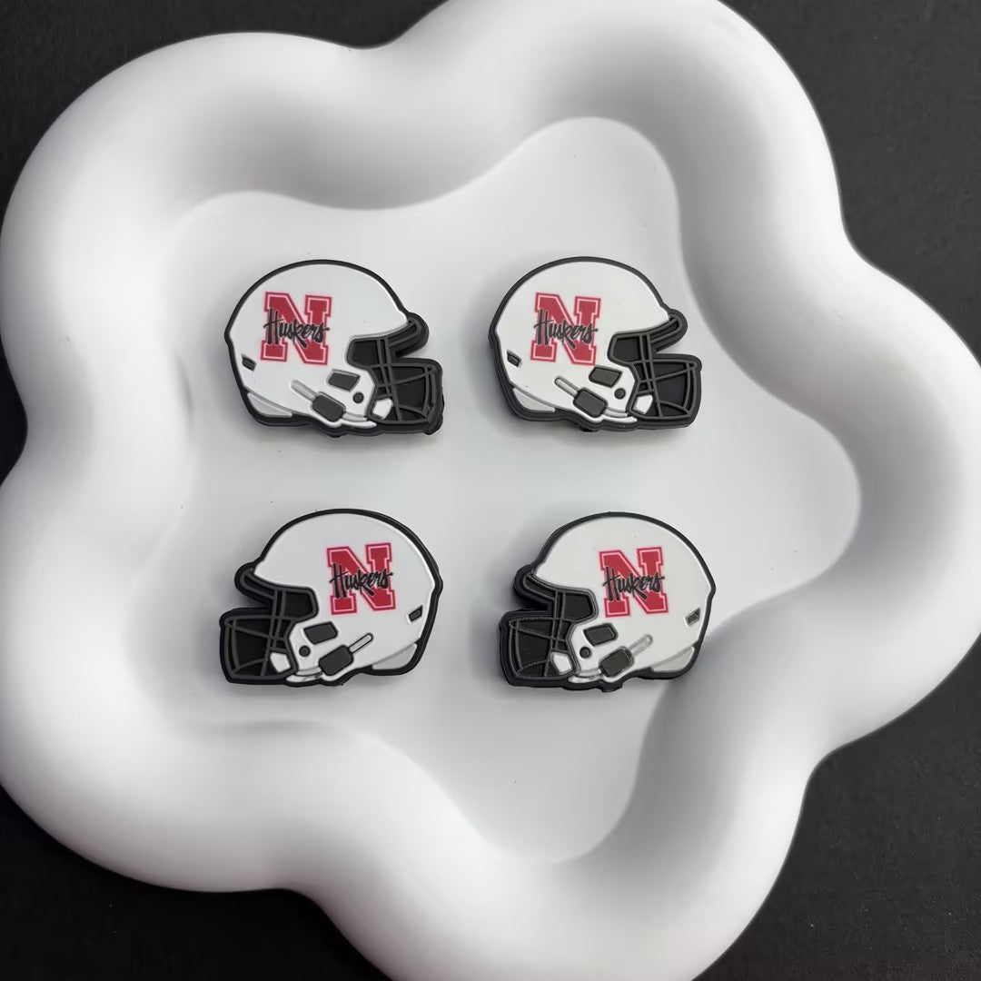 NCAA Team Silicone Focal Beads 1-Pack