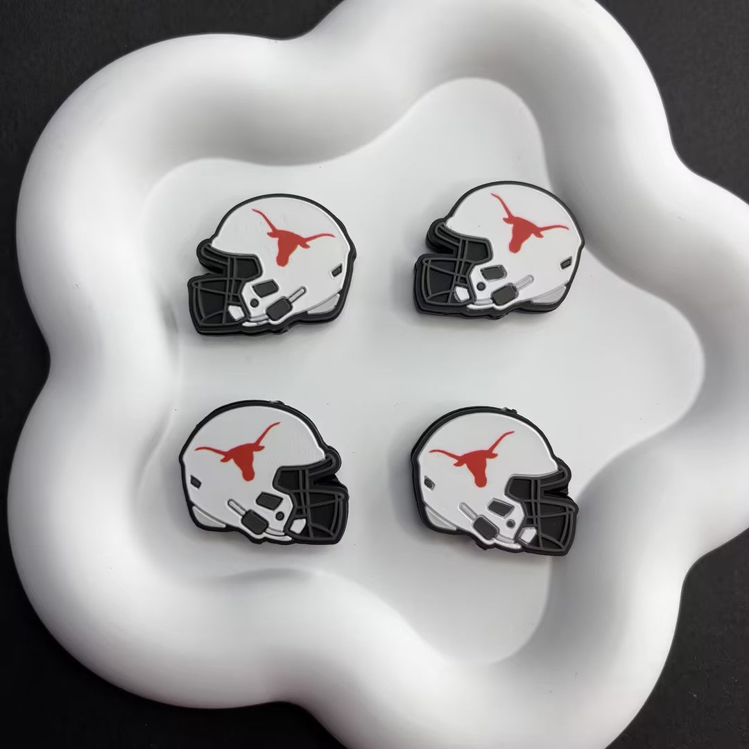 NCAA Team Silicone Focal Beads 1-Pack