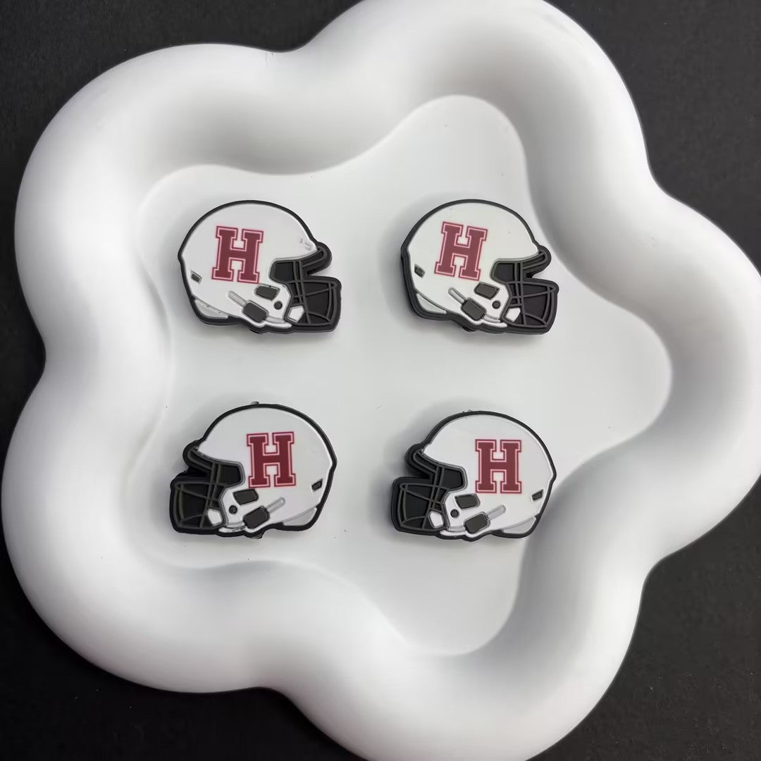 NCAA Team Silicone Focal Beads 1-Pack