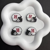 NCAA Team Silicone Focal Beads 1-Pack