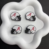 NCAA Team Silicone Focal Beads 1-Pack
