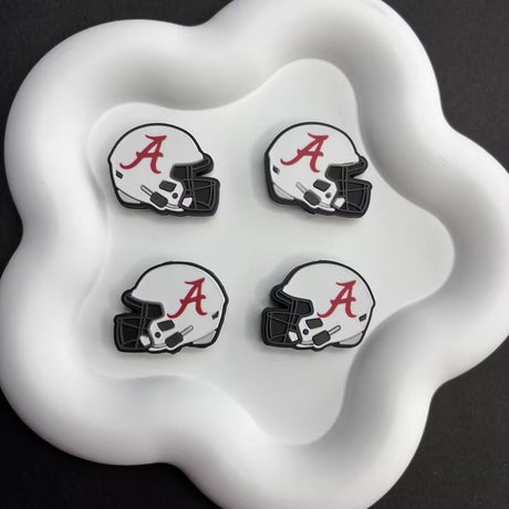 NCAA Team Silicone Focal Beads 1-Pack
