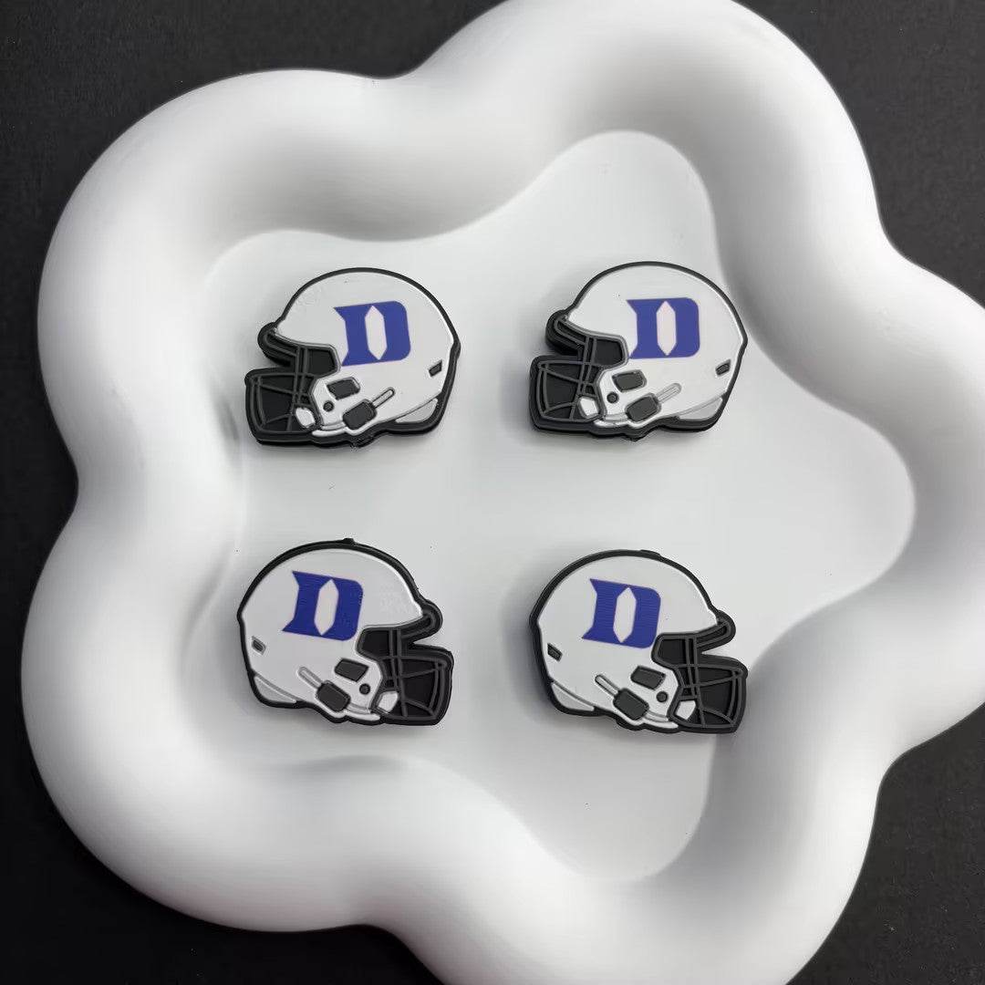 NCAA Team Silicone Focal Beads 1-Pack