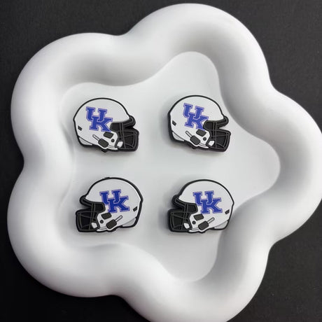 NCAA Team Silicone Focal Beads 1-Pack