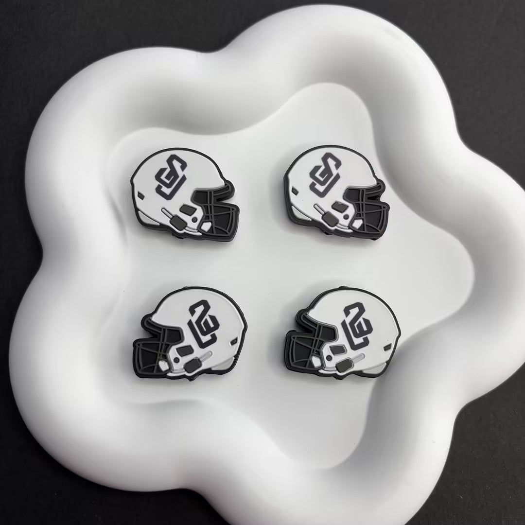 NCAA Team Silicone Focal Beads 1-Pack