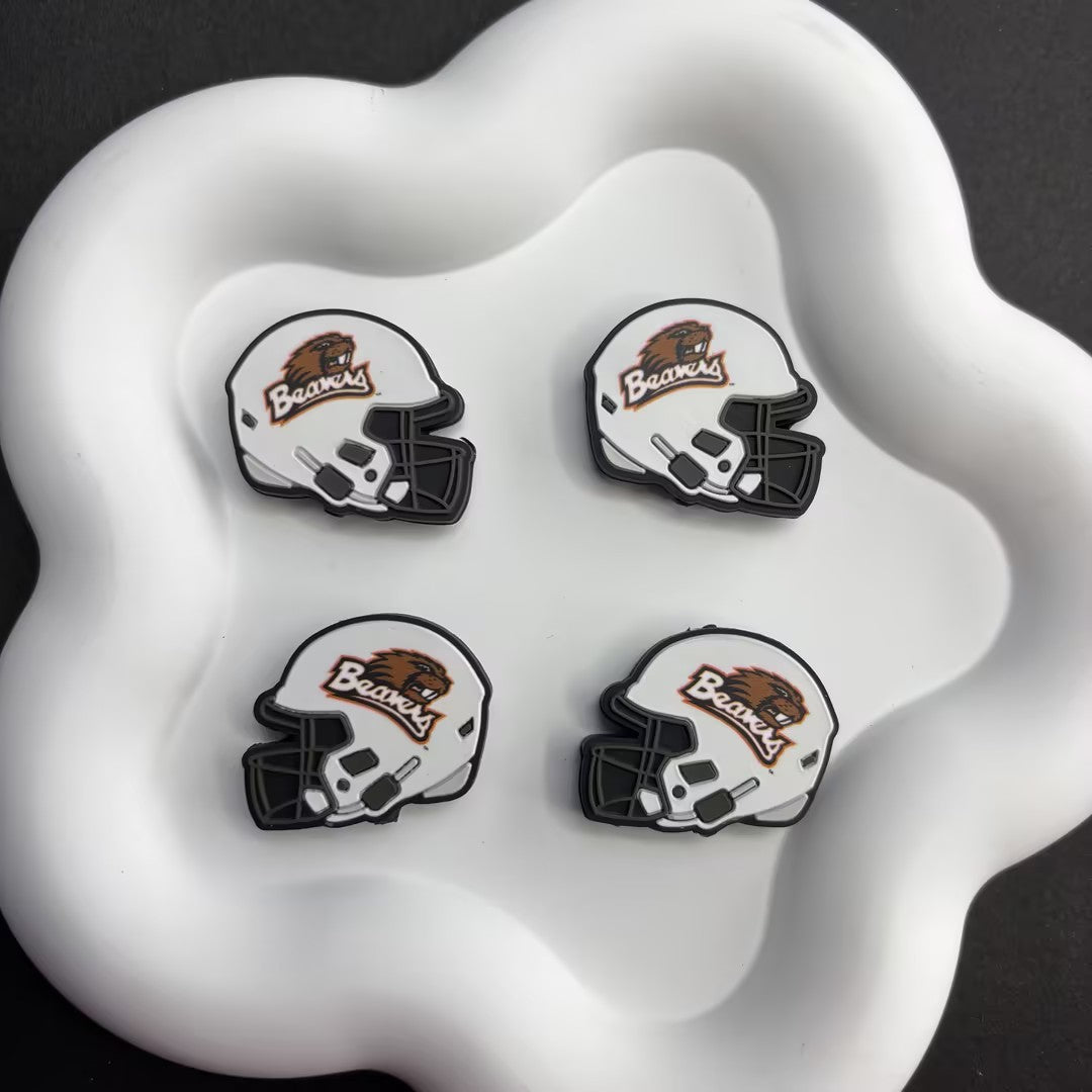 NCAA Team Silicone Focal Beads 1-Pack