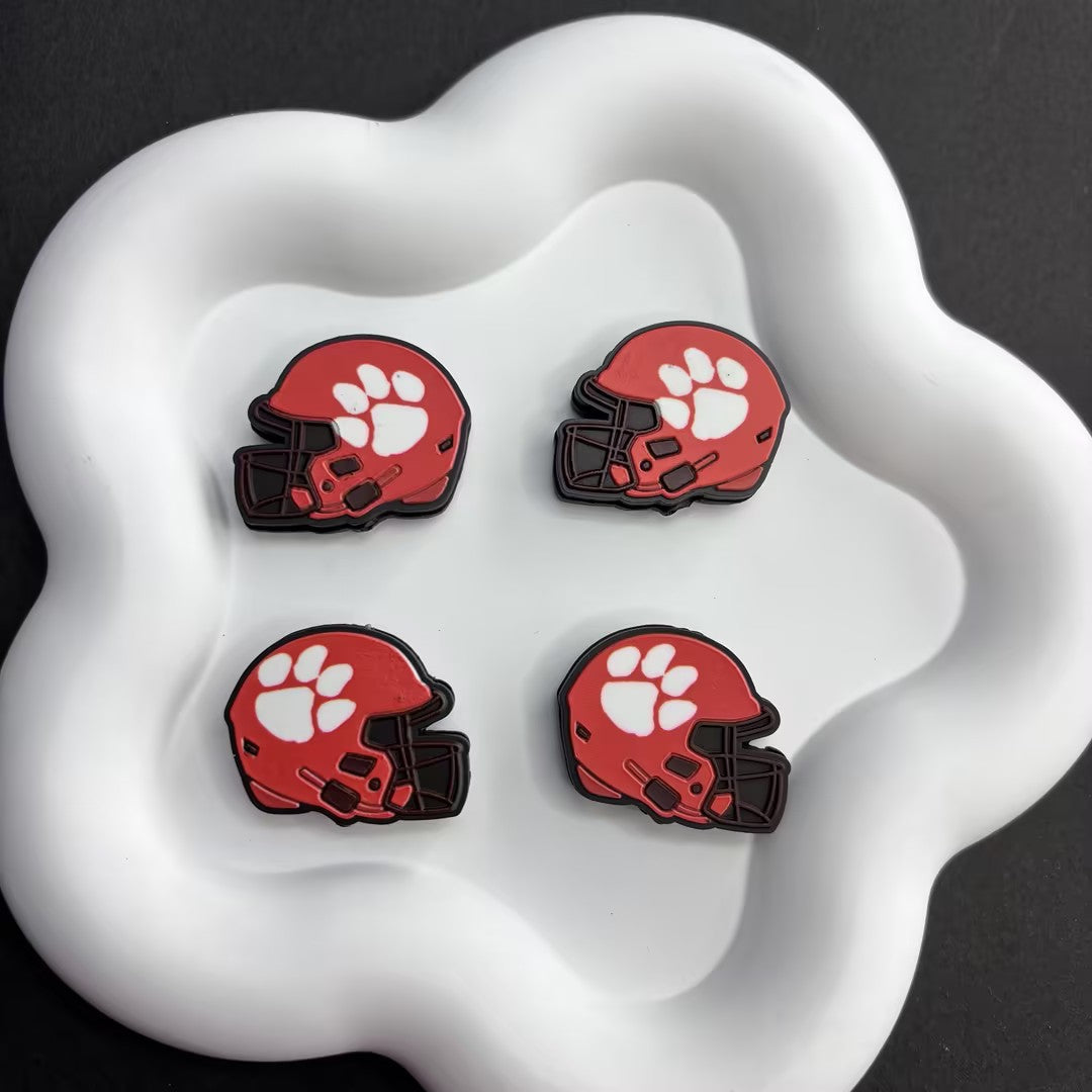 NCAA Team Silicone Focal Beads 1-Pack