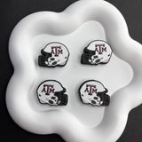 NCAA Team Silicone Focal Beads 1-Pack