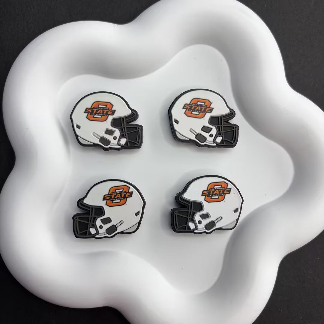 NCAA Team Silicone Focal Beads 1-Pack