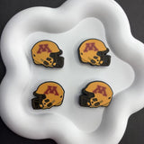NCAA Team Silicone Focal Beads 1-Pack