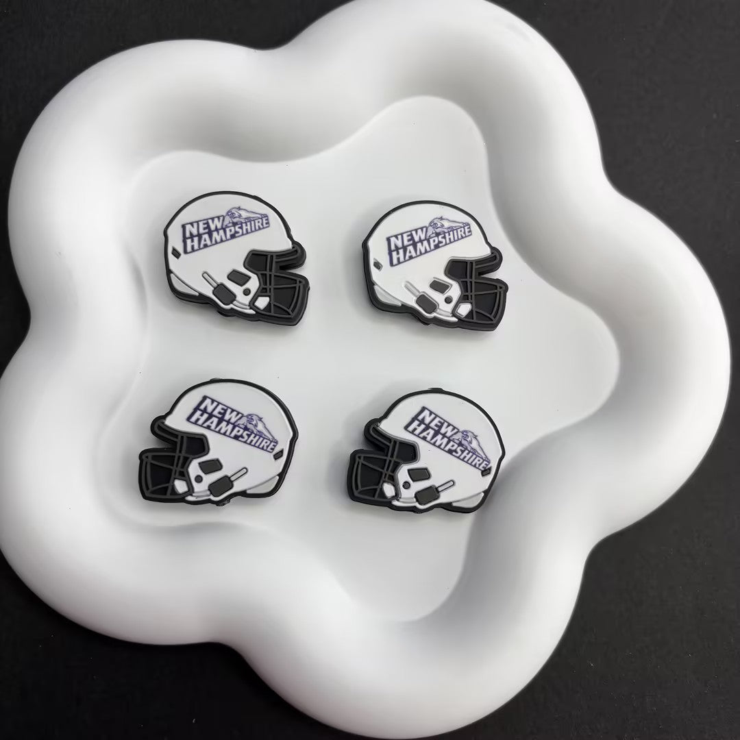 NCAA Team Silicone Focal Beads 1-Pack