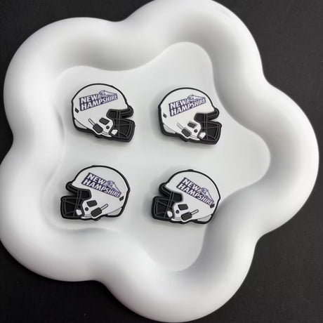 NCAA Team Silicone Focal Beads 1-Pack