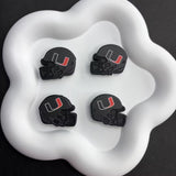 NCAA Team Silicone Focal Beads 1-Pack