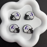 NCAA Team Silicone Focal Beads 1-Pack