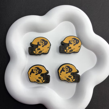 NCAA Team Silicone Focal Beads 1-Pack