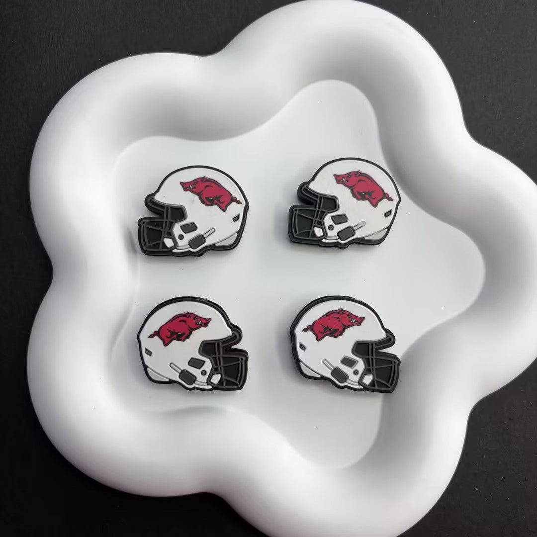 NCAA Team Silicone Focal Beads 1-Pack