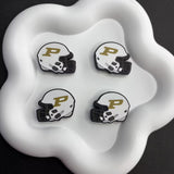 NCAA Team Silicone Focal Beads 1-Pack
