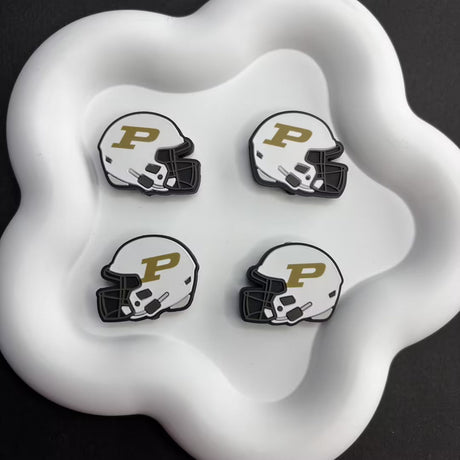 NCAA Team Silicone Focal Beads 1-Pack