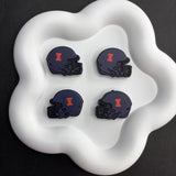 NCAA Team Silicone Focal Beads 1-Pack