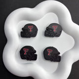 NCAA Team Silicone Focal Beads 1-Pack