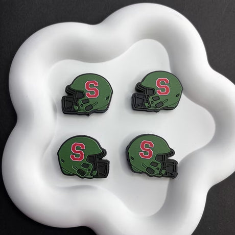 NCAA Team Silicone Focal Beads 1-Pack