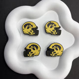 NCAA Team Silicone Focal Beads 1-Pack