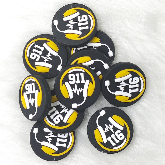 911 earphone Silicone Focal Beads Wholesale