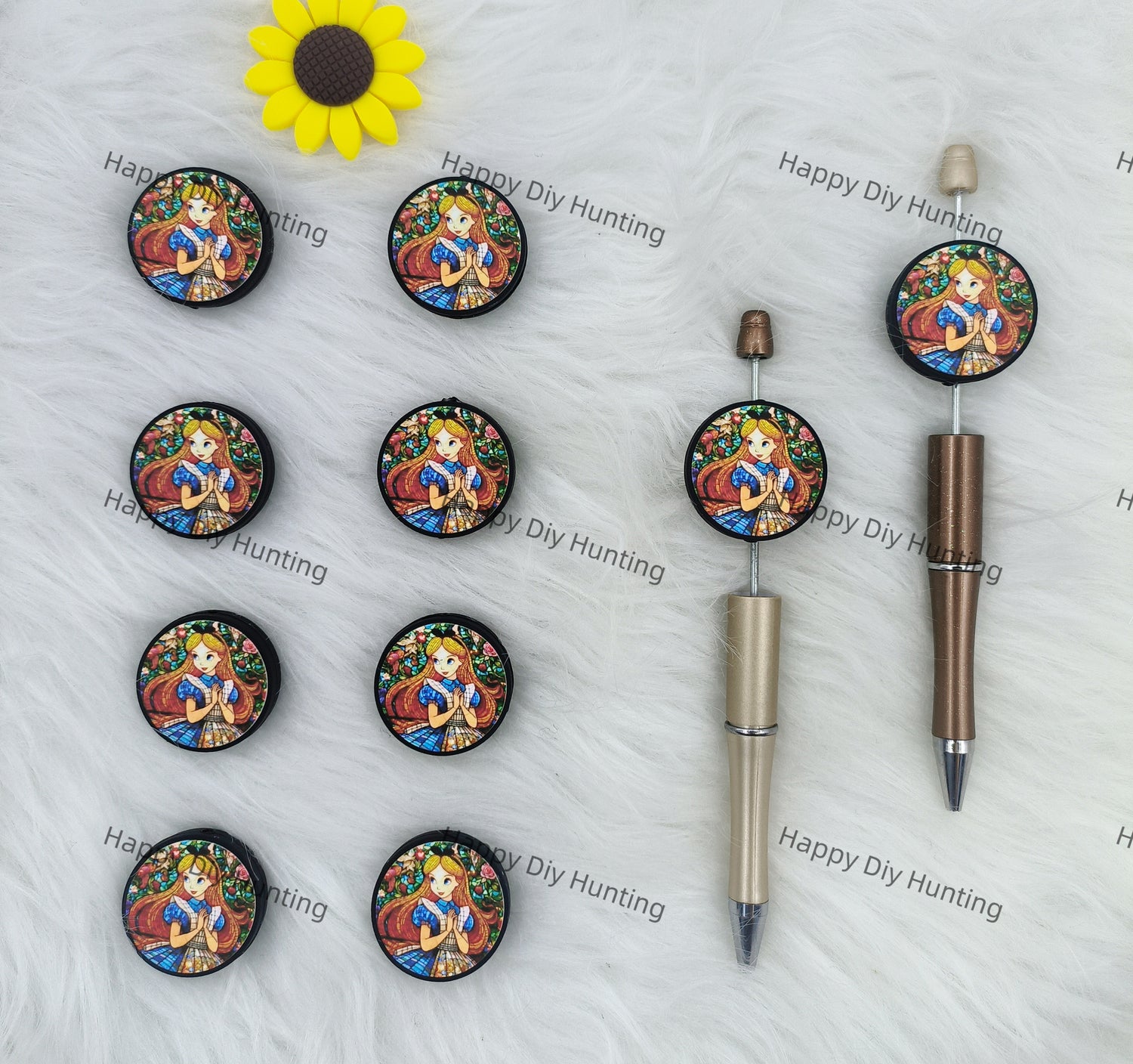 Alice Silicone Focal Beads Wholesale, silicone focal beads for pens 