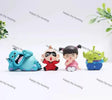 Alien Monster Figurine Pen Topper for Kawaii Stationery & Beadable Pen Decor