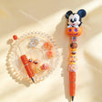 Halloween cartoon pumpkin beadable pen DIY kit, handmade craft supplies