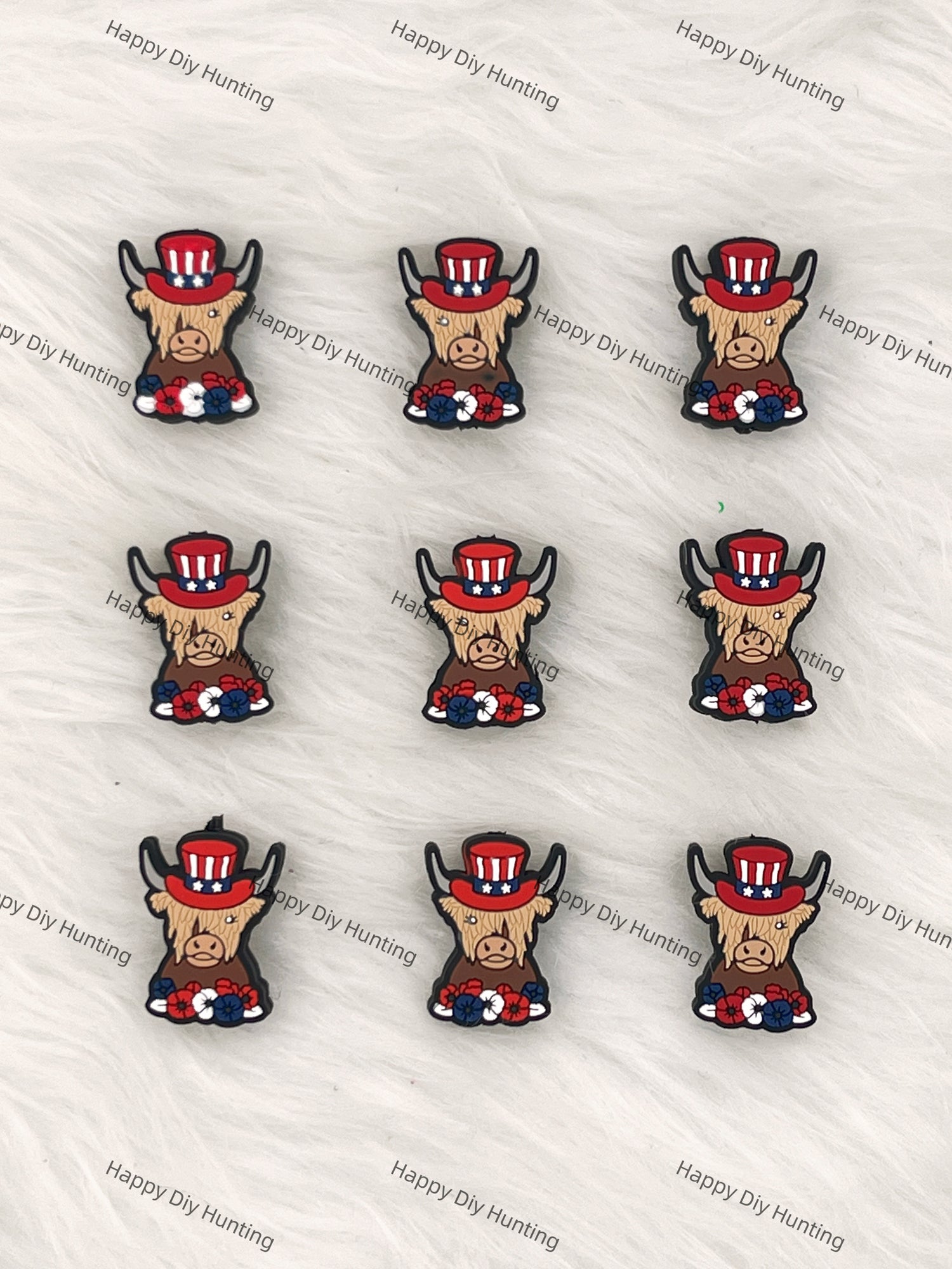 American Cattle Silicone Focal Beads Wholesale, silicone focal beads for pens