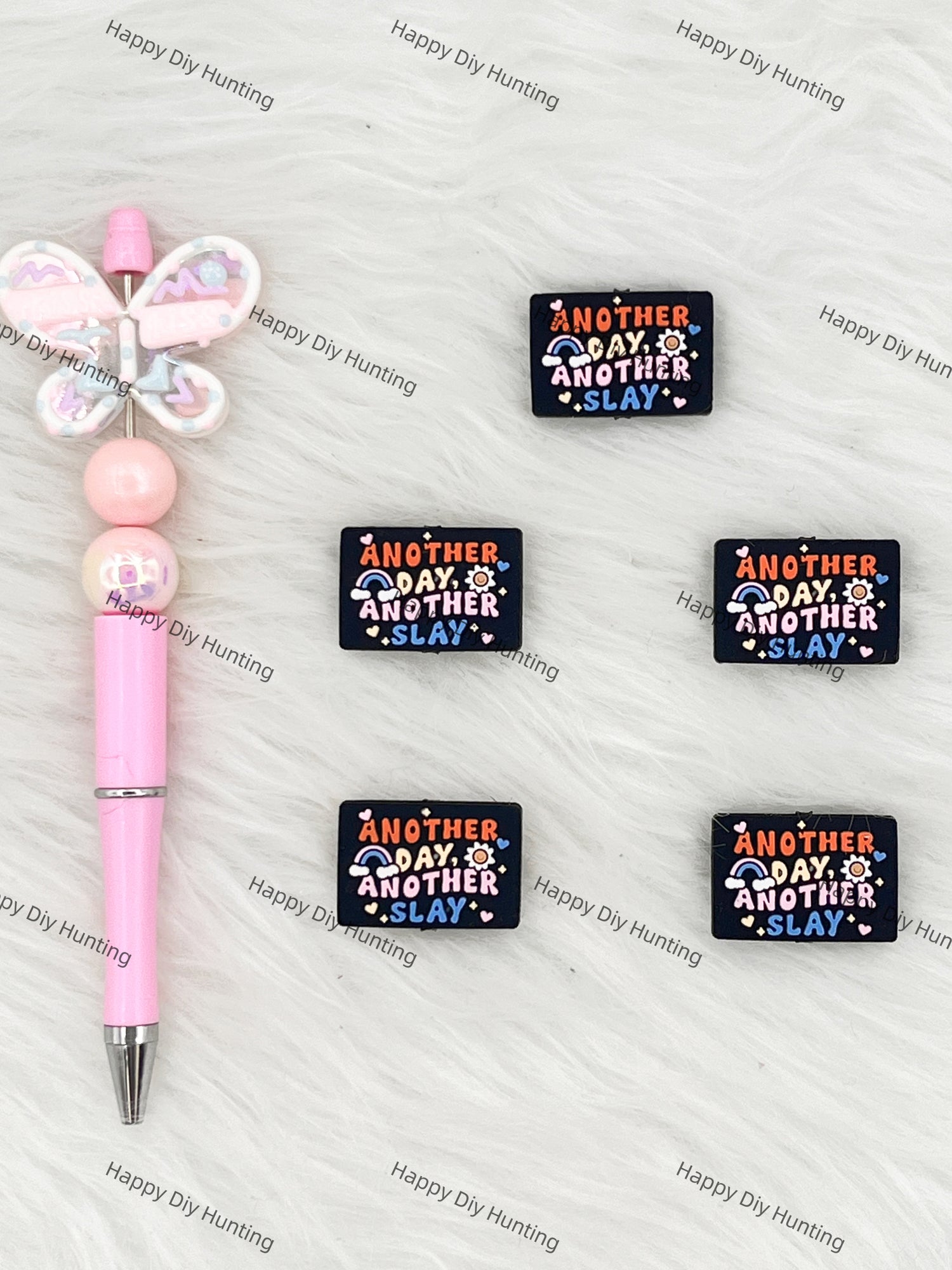 Another Day, Another Slay Silicone Focal Beads Wholesale, silicone focal beads for pens