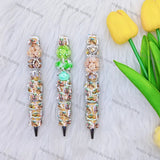 Baby Yoda DIY Beadable Pens Wholesale, Beadable Pens Supplies2