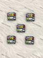 Battery Life Of A Teacher Silicone Focal Bead
