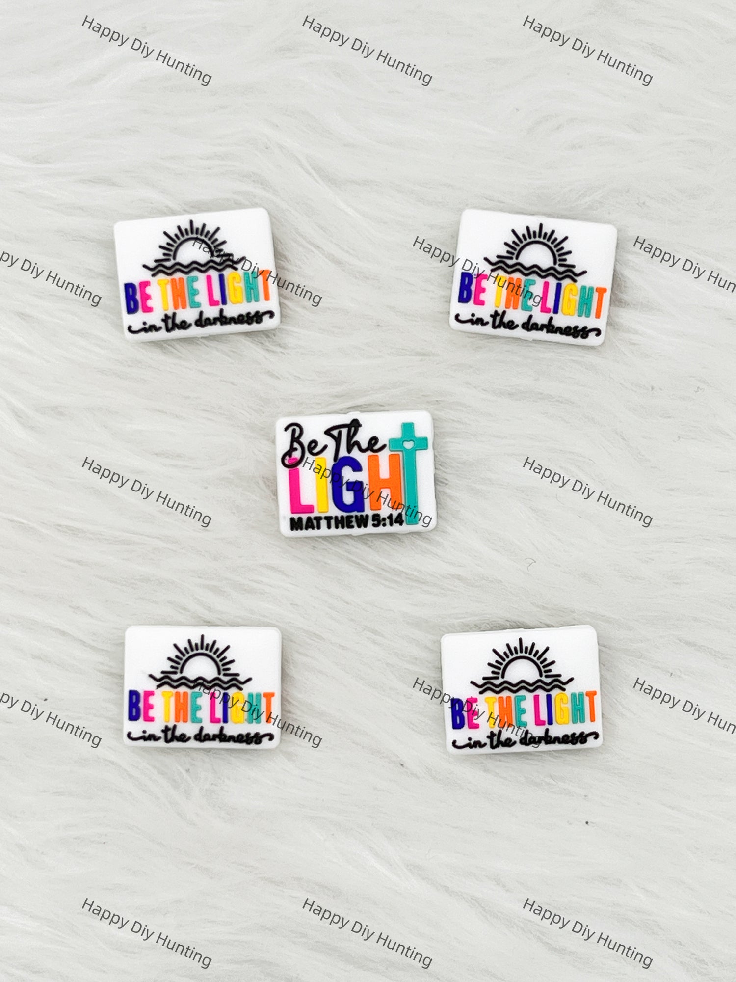 Be The Light In The Darkness& Be The Light Matthew 5:14 Silicone Focal Beads Wholesale, silicone focal beads for pens