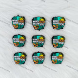 Be Who God Made You To Be Silicone Focal Beads Wholesale, silicone focal beads for pens