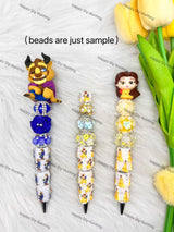 Beauty And the Beast Character Pen Topper