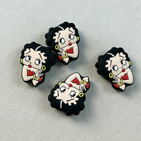 Betty Boop silicone focal beads wholesale