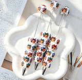 Betty Print Beadable Pens Wholesale, Matches All Focal Beads & Pen Toppers1