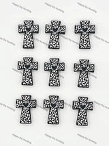 Black Cross Silicone Focal Beads Wholesale for Pen DIY