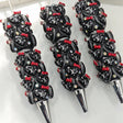 Black Heart LV Beadable Pens Wholesale,Matches All Focal Beads & Pen Toppers