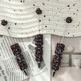 Black Heart LV Beadable Pens Wholesale,Matches All Focal Beads & Pen Toppers
