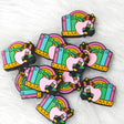 Books and apple Silicone Focal Beads Wholesale, teaching focal beads