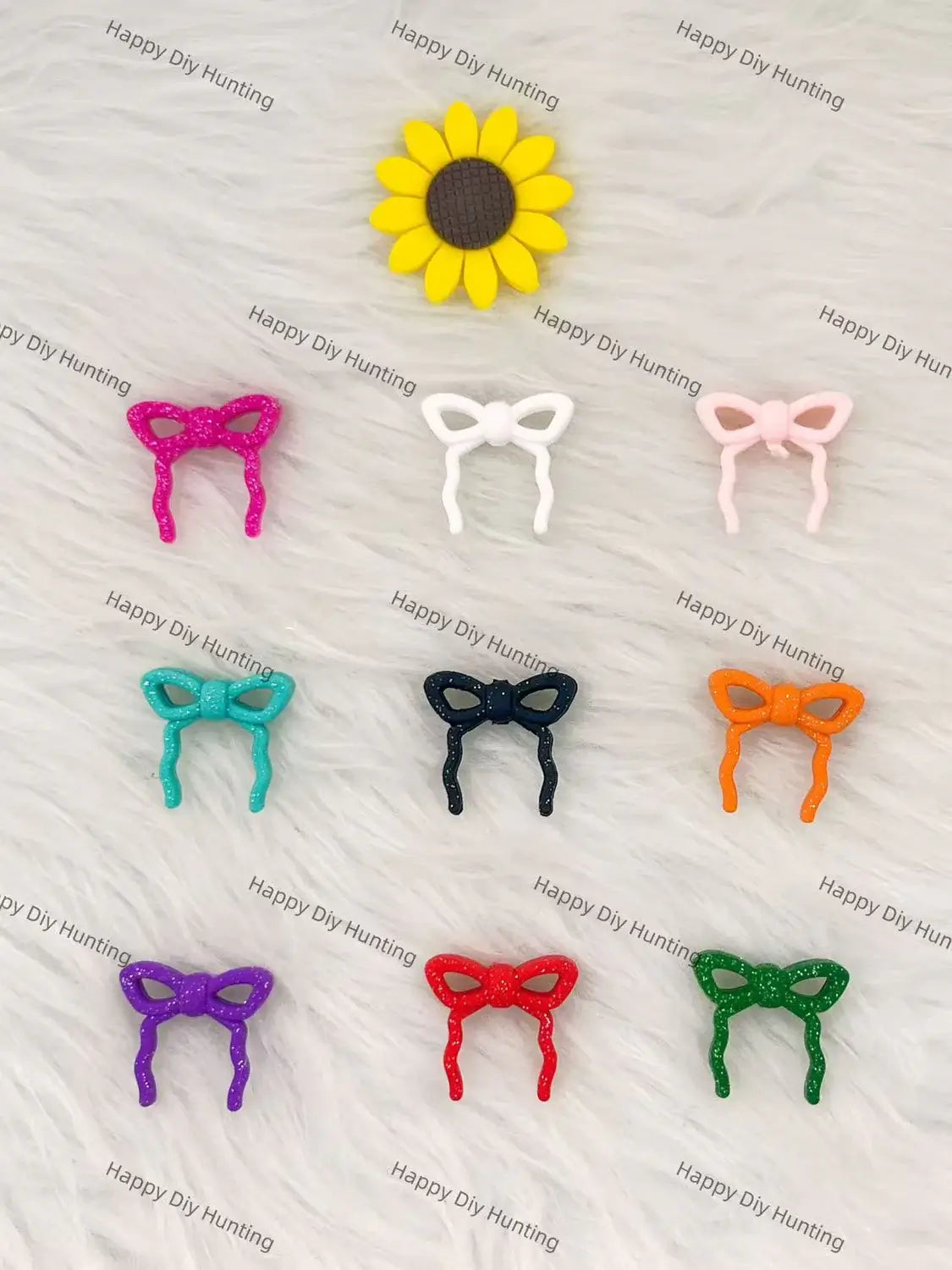 Bowknot Silicone Focal Beads Wholesale for Pen DIY
