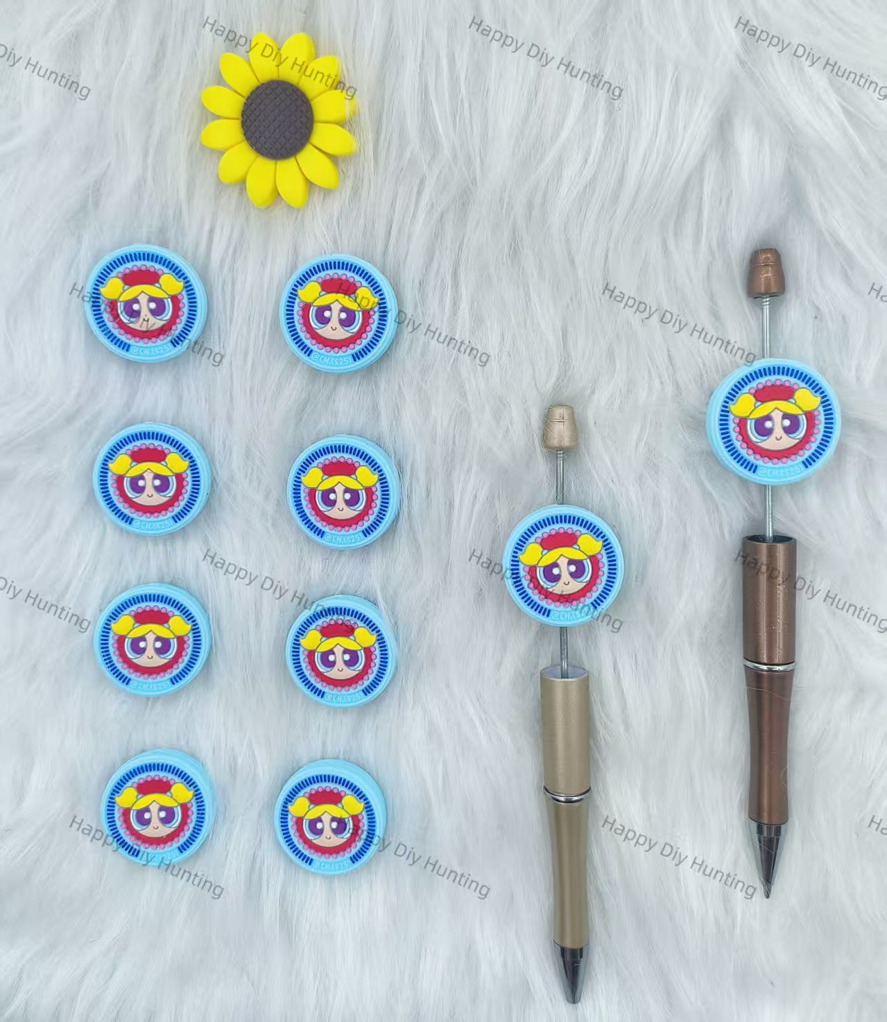 Bubbles Silicone Focal Beads Wholesale, silicone focal beads for pens